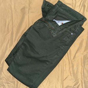 Levi Strauss Denim Dark Green Jeans